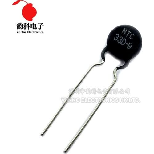 10pcs Thermistor Thermal Resistor NTC 33D-9