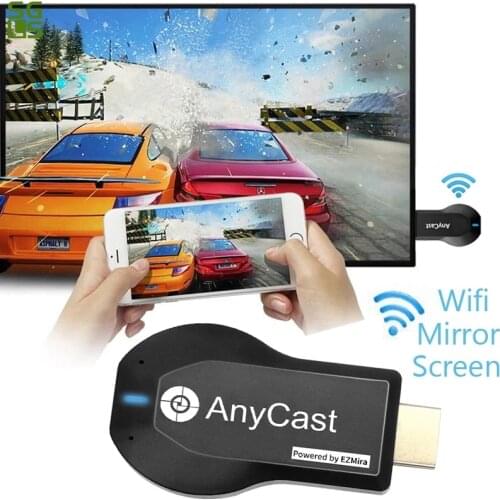 M2 Plus TV stick Wifi Display Receiver Anycast DLNA Miracast Airplay Mirror Screen HDMI-compatible Android IOS Mirascreen Dongle