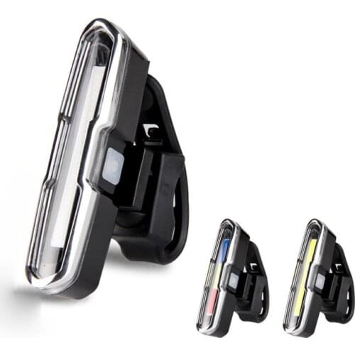 Goofy Front Rear Bicycle Light USB Rechargeable Lithium Battery LED Bike Taillight Cycling Helmet Light Lamp Mount