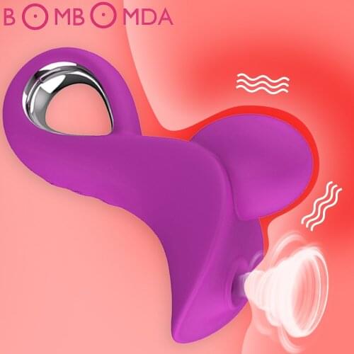 Powerful Clit Sucker Vibrator Tongue Vibrating Nipple Sucking Blowjob Clitoris Stimulator Etotic Sex Toys for Women Masturbator