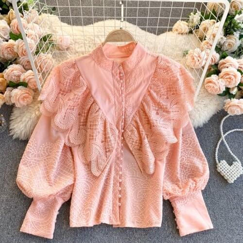 Блузки с воротником стойка Wtianyuw China At AliExpress