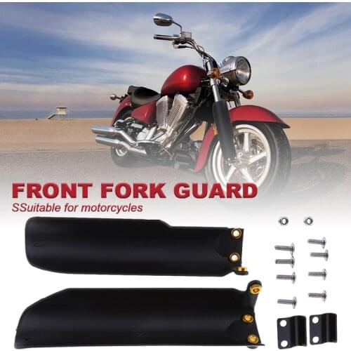 1 Pair Motorcycle Front Fork Guard Fender Protector Covers for 150cc 160c 200cc 250cc Pit Pro Trail Dirt Bike Guard Sliders