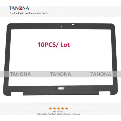 10pcs/lot New Replacement Laptop LCD Front Trim Bezel Cover for Dell Latitude E6540 6540 0T0G05 T0G05 Housing Cabinet Black