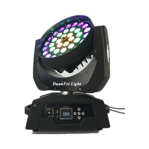 16pieces Ring control circle Robe Robin 600 6in1 RGBWAUV 36x18w LED Moving Head Wash Zoom light beam