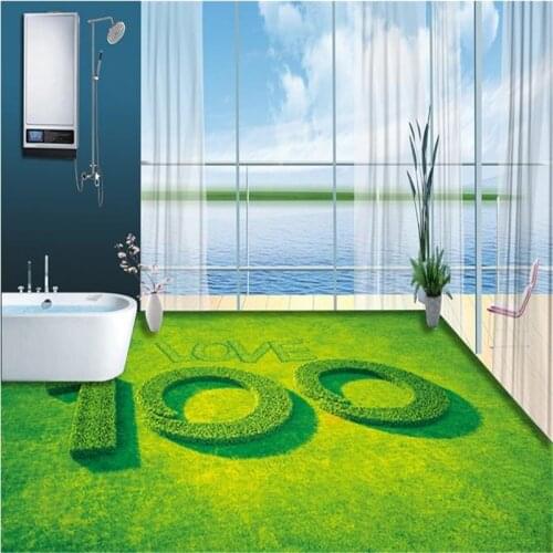 Beibehang papel de parede customized 3d flooring nature wallpaper vinyl flooring bathroom living room self- adhesive wallpaper