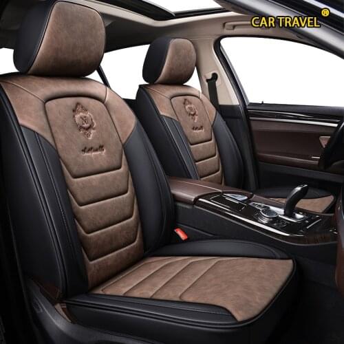 CAR TRAVEL leather car seat cover For geely emgrand ec7 ec8 x7 atlas sc5 sc6 car seat covers for geely all models car seats