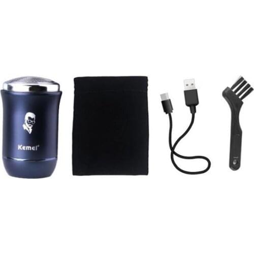 Kemei electric Shaver KM-MA09 USB rechargeable shaver mens shaver beard trimmer portable razor mini shaver waterproof