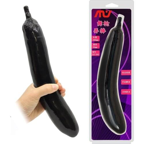 Imitation Penis Enlarges Thick Fake Eggplant Children With Masturbation Device Vagina Massage
