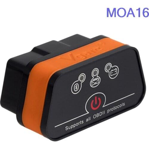 1PC Vgate iCar 2 ELM327 Bluetooth V3.0 OBD2 Car Diagnose Scanner Code Read Tool New 2021