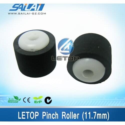Letop eco solvent printer DX5 head paper pressure rubber pinch roller for large format machine 11.7X2.8mm