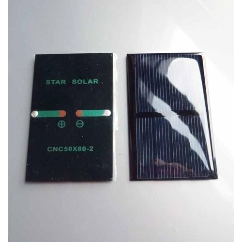 2PC X 2V 300mA Mini monocrystalline polycrystalline solar generator Panel small solar PV module battery cell