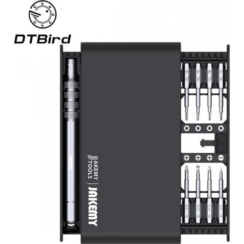 17 in 1 screwdriver set new type of demolition tool screwdriver set left and right switch hidden JM-8171