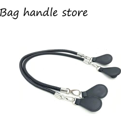 New Sliver And Black Color Handle For Obag Bags Shoulder Handbag Drops For O Bag 70 cm 65 cm Handle