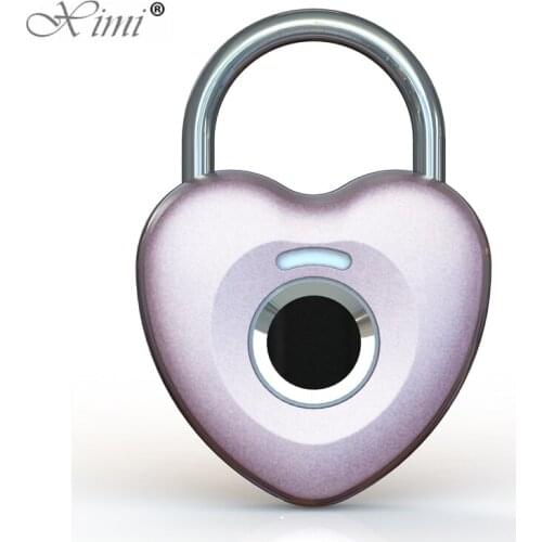 New smart door lock fingerprint padlock waterproof smart fingerprint lock Keyless USB Rechargeable Anti-Theft drawer suitcase