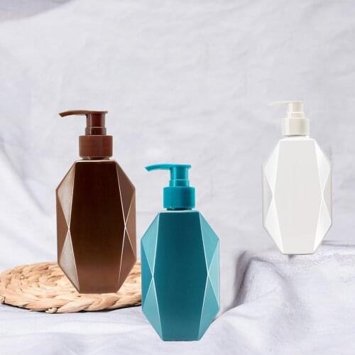 300ml/530ml PET Portable Soap Dispensers Creative Shampoo Press Bottle Liquid Shower Gel Refillable Bathroom Jar Household Tool