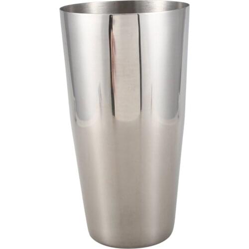 Practical Stainless Steel Mixer Shake Beverage for flair bartenders Cocktail shaker, Silver