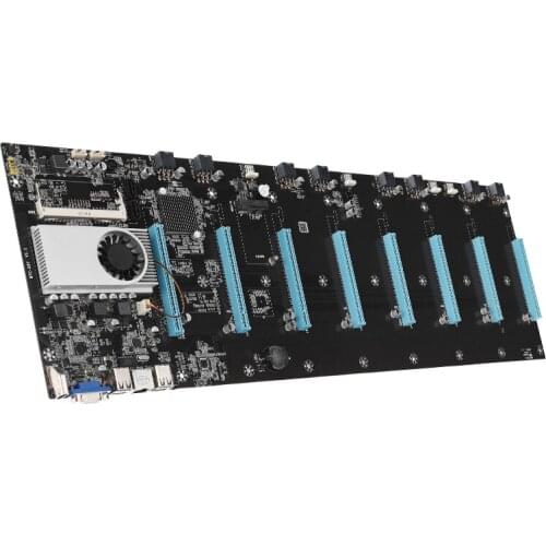 S37 Mining 65mm Slot 8 Mining Mainboard Support