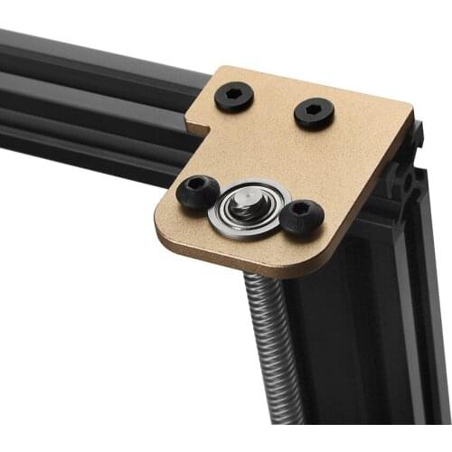 3D Z-Axis stabilizer with bearing Aluminum alloy Z axis lead screw upgrade holder for i3 Ender 3 Tornado Tarantula Pro BLUER