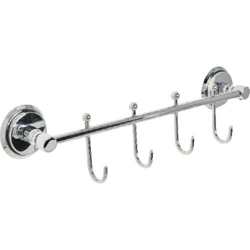 Steel Bathroom Merkur 4 Lu Robe Hook