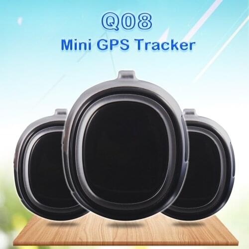 Smart GPS Tracker Q08 for Elderly Kids Add Remote Monitoring Geo-fence Multi Platform Query Low Battery Alarm Audible Recording
