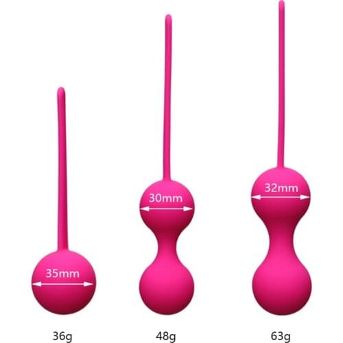 Vibrator Kegel Ball Safe Silicone Smart Ball Ben Wa Ball Vagina Tighten Exercise Machine Sex Toy for Women Vaginal Geisha Ball