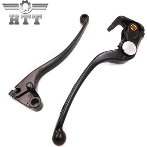 Aftermarket free shipping motorcycle parts Brake Clutch Lever fit for Kawasaki Ninja 636 ZX ZX6R ZX6RR 2005 2006 Black
