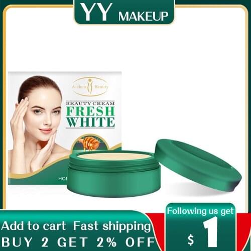 Aichun Honey & Shea Butter pearl cream improves skin color lazy concealment nourishing and Brightening Cream 30g