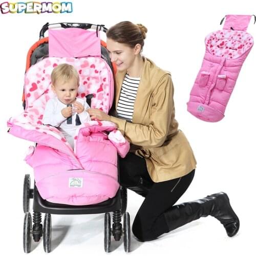 Winter Baby Sleeping Bag Cocoons Blanket Warp Envelopes Footmuff For Pram Cute Warm Sleepsacks For Newborn Baby Soft Stroller