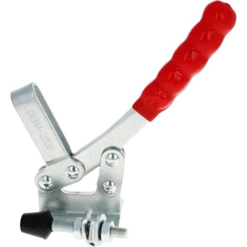 1~2pcs Hand Tool Quick Release Horizontal Toggle Clamp 203F 203FL 203P 200W 200WL 227 /400kg Holding Capacity Quick Clamps