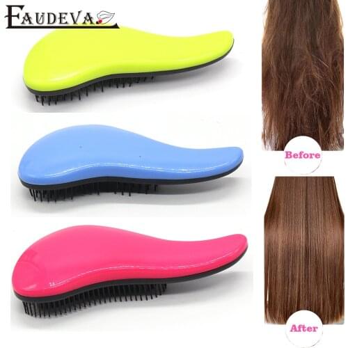 1pcs Hot Magic Handle Comb Anti Static Massage Hair Brush Tangle Detangle Shower Massage Hairbrush Comb Salon Hair Styling Tool