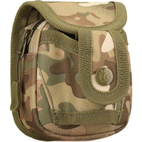 1PC City Jogging Bags Sport Bags Steel Ball Nylon Slingshot Bag Back Through Belt Durable 12cm Outdoor