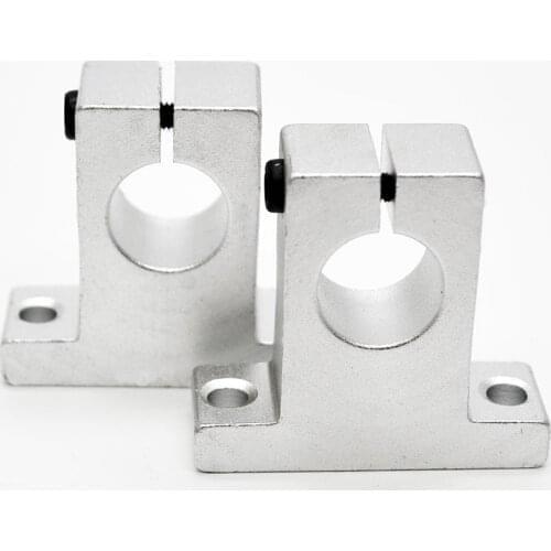 10pcs SK8 8mm linear bearing rail shaft support XYZ Table CNC Router SH8A