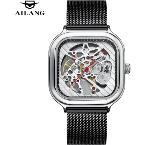 Square Dial Mens Watches Top Luxury Brand Men Sports Watches Mens Automatic Mechanical Clock Male Military Wrist Watch 2021 NEW