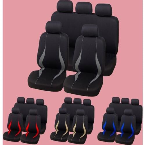 Car Seat Cover 2mm Composite Sponge Polyester Cloth 100% Breathable Seat Cover Suitable For Most Car Seat Interiors