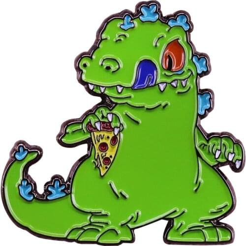 Dinosaur enamel pin