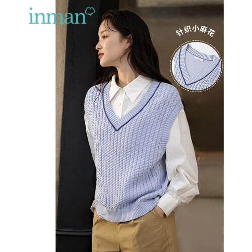 Женские осенние жилеты INMAN China At AliExpress