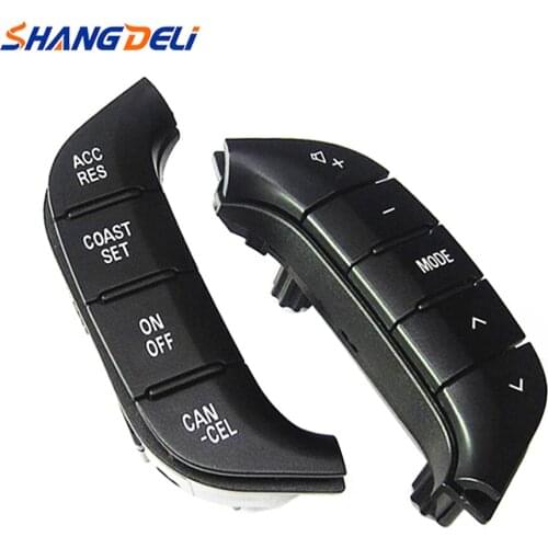Steering Wheel Button Audio Radio Volume Button Cruise Control Switch For Mitsubishi Pajero 2007-2019
