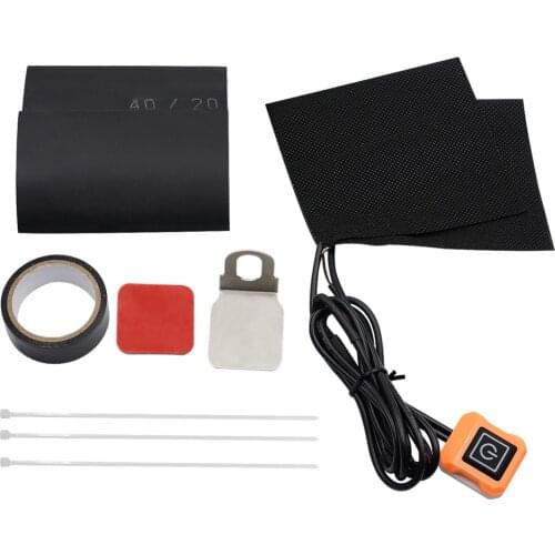 12V 1 Pair Motorcycle Heated Grips Pads USB Electric Hot Bicycle Motorbike Handle Handlebar Warmer Removable Grips