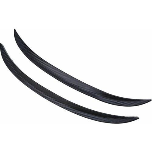 Soft Car Fender Flare Extension Wheel Eyebrow Protector Lip Wheel-arch Trim Wheel Eyebrow Arch Decorative Strip Car Tires