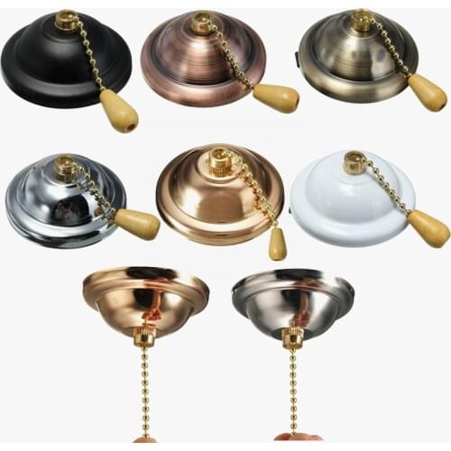 Lamp Base Retro Vintage Antique Ceiling Plate Lamp Holder Electroplating Iron e27 Pendant Light Accessory For Home Deco Dropship