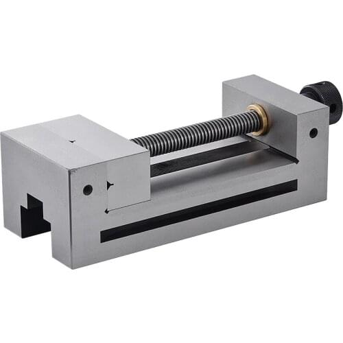 QGG125 5" 5 Inches Precision Bench Vise High-quality Grinding Machine Vise Manual Right Angle Batch Screw Flat Pliers HRC45-50