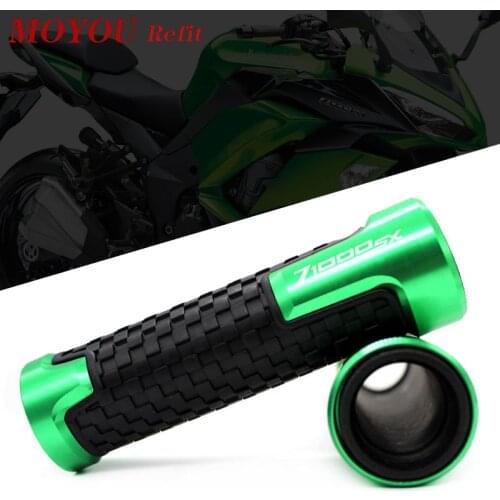 7/8'' 22MM Motorcycle Accessories Handle Grips Motorbike handlebar ends For Kawasaki Z1000SX 2011-2016 2012 2013 2014 2015 2016