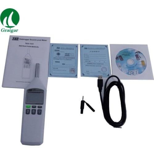 Brand New TES-1151 Original Digital Sound Level Meter 30 to 130 dB TES-1151 DC/AC Noise Level Tester