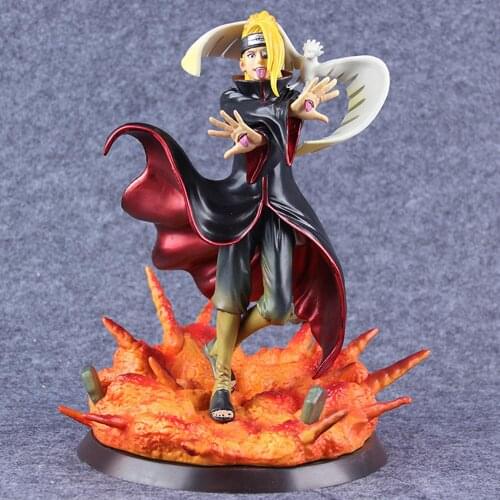 26cm Japanese Anime Hyuuga Hinata Deidara GK Game Statue PVC Action Figure Toy Adult Collection Model Doll Children Gift