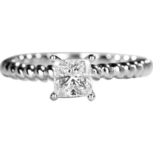 Original Design S925 Sterling Silver Ring Womens Luxury Honeycomb Delicate and Elegant Diamond Jewelry Engagement Wedding Gift