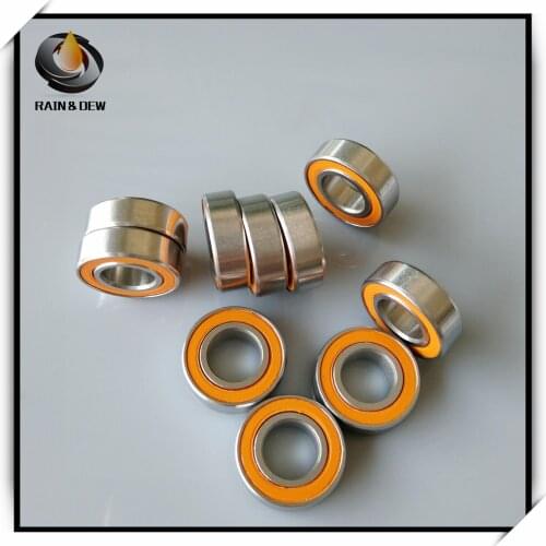 2Pcs S688 2RS CB ABEC7 8x16x5 mm Stainless steel hybrid ceramic ball bearing S688-2RS S688 2RS