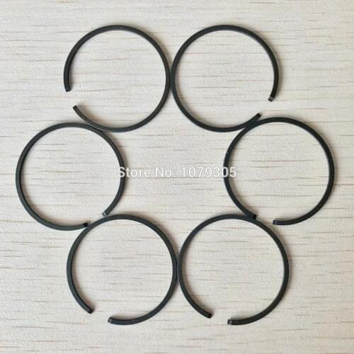 6pcs BC260 CG260 Brush Cutter Piston rings (34mm) 1.2MM thickness Fit for 26cc Grass Trimmer Cylinder Parts