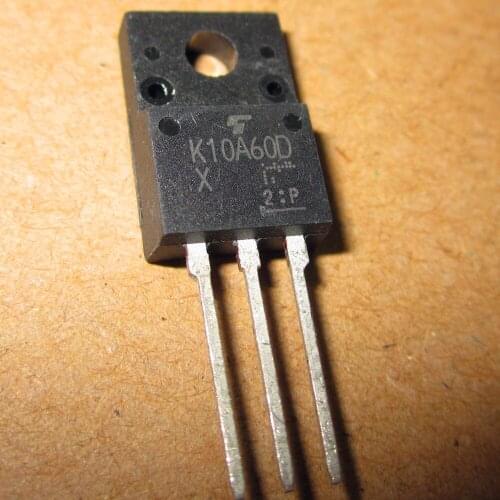 TK10A60D K10A60D TO-220F 10A600V Bipolar Small-Signal Transistors new original 5pcs/lot