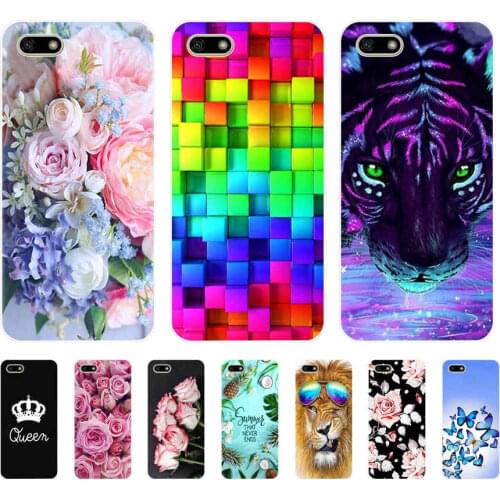 For Huawei Y5 2018 Case For Huawei Y5 Lite 2018 / Y5 Prime 2018 Case Soft Silicone Cover TPU Fundas Coque for Y 5 2018 shell