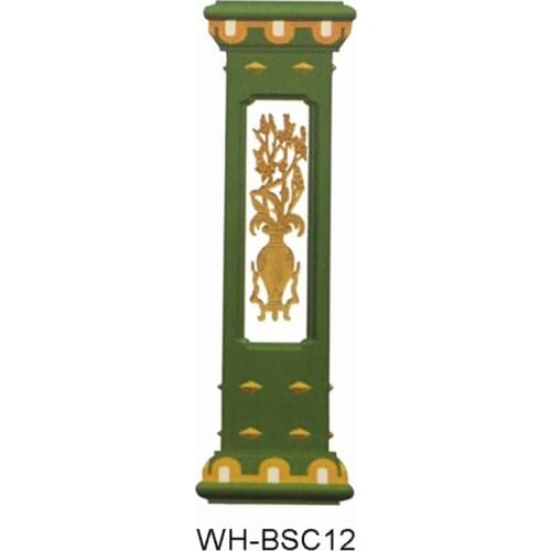 European Style baluster fence side square pillar mold